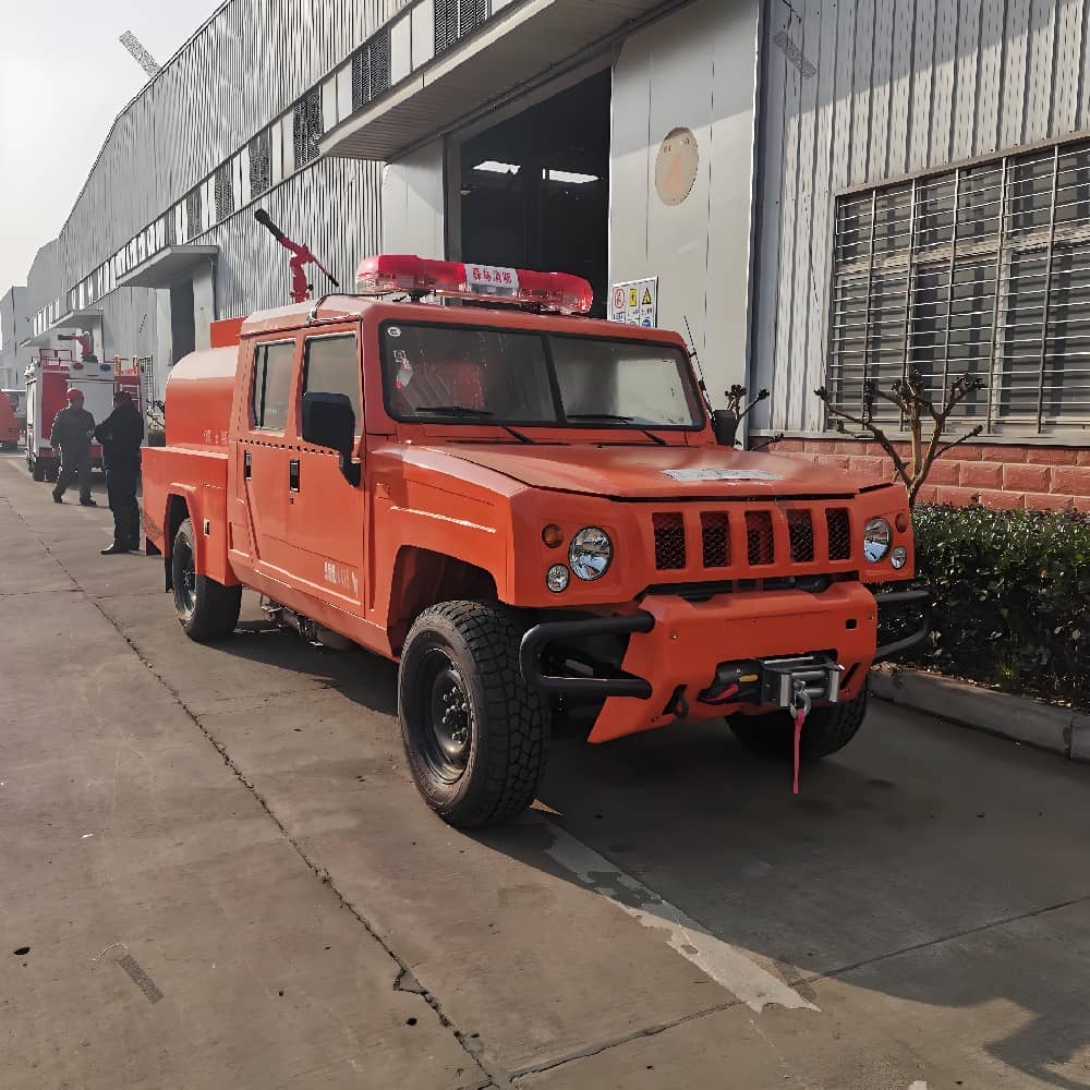 森林消防特种车辆，高压喷雾车的消防案例