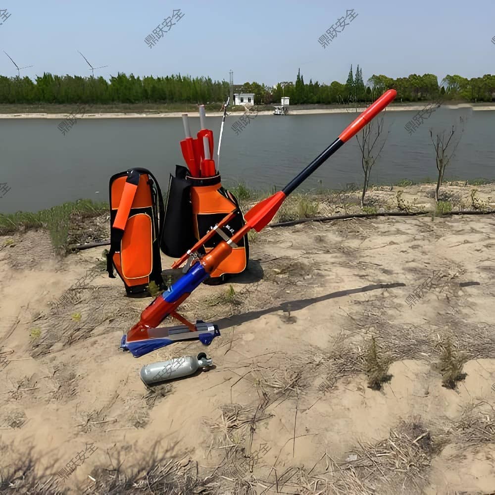 Life-saving throwable devices deploy at lightning speed for efficient rescue operations.