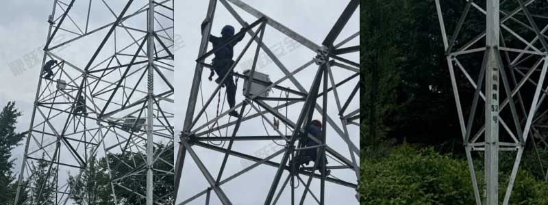 220kV仙南线52#架空线路图像视频监测装置安装项目