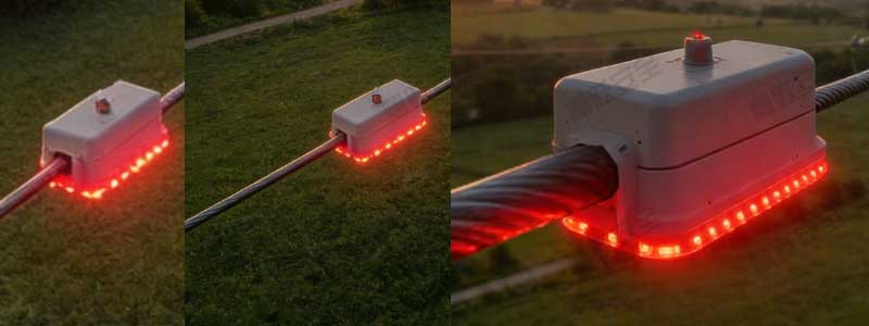 深圳市高压取电防外破警示装置安装项目