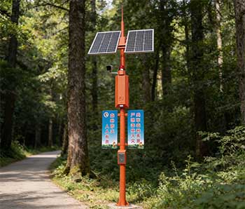 森林防火语音监控杆实现早发现、早预警