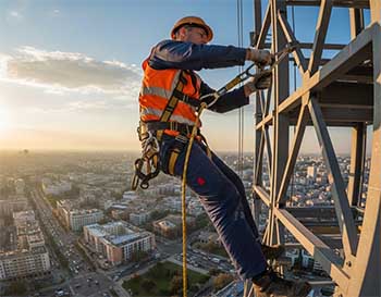 高空坠落如何预防？智能作业安全带的关键作用