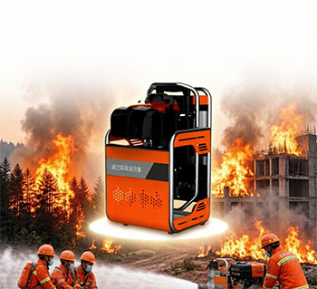 山林/工地应急必备！便携式灭火水泵，快速部署