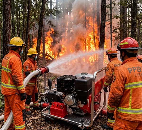高效可靠！森林消防高压灭火泵，破解山林灭火输水难题