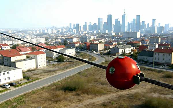 带电安装免停电 DY-DLE-JSQ智能警示球 提升电网防外破防护效能