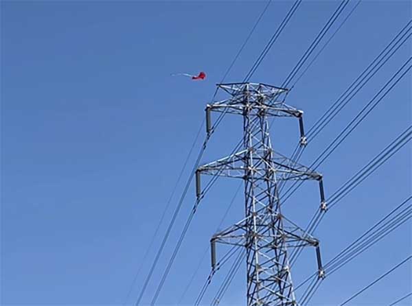 垂钓、放风筝隐患难防？智能警示杆全程在线监测