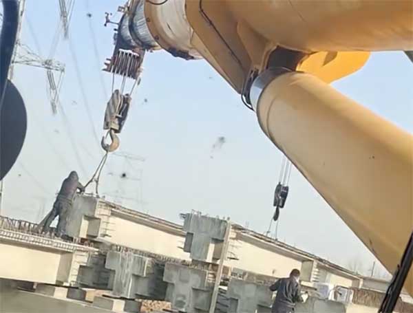 施工现场高压线路防外破智能监测警示设备